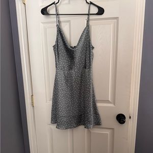 Lulus silk slip dress